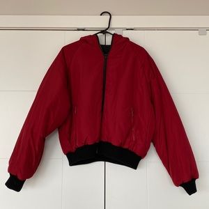 Brandy Melville Faith Reversible Puffer Jacket